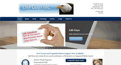 Desktop Screenshot of lifeguys.com