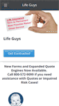 Mobile Screenshot of lifeguys.com